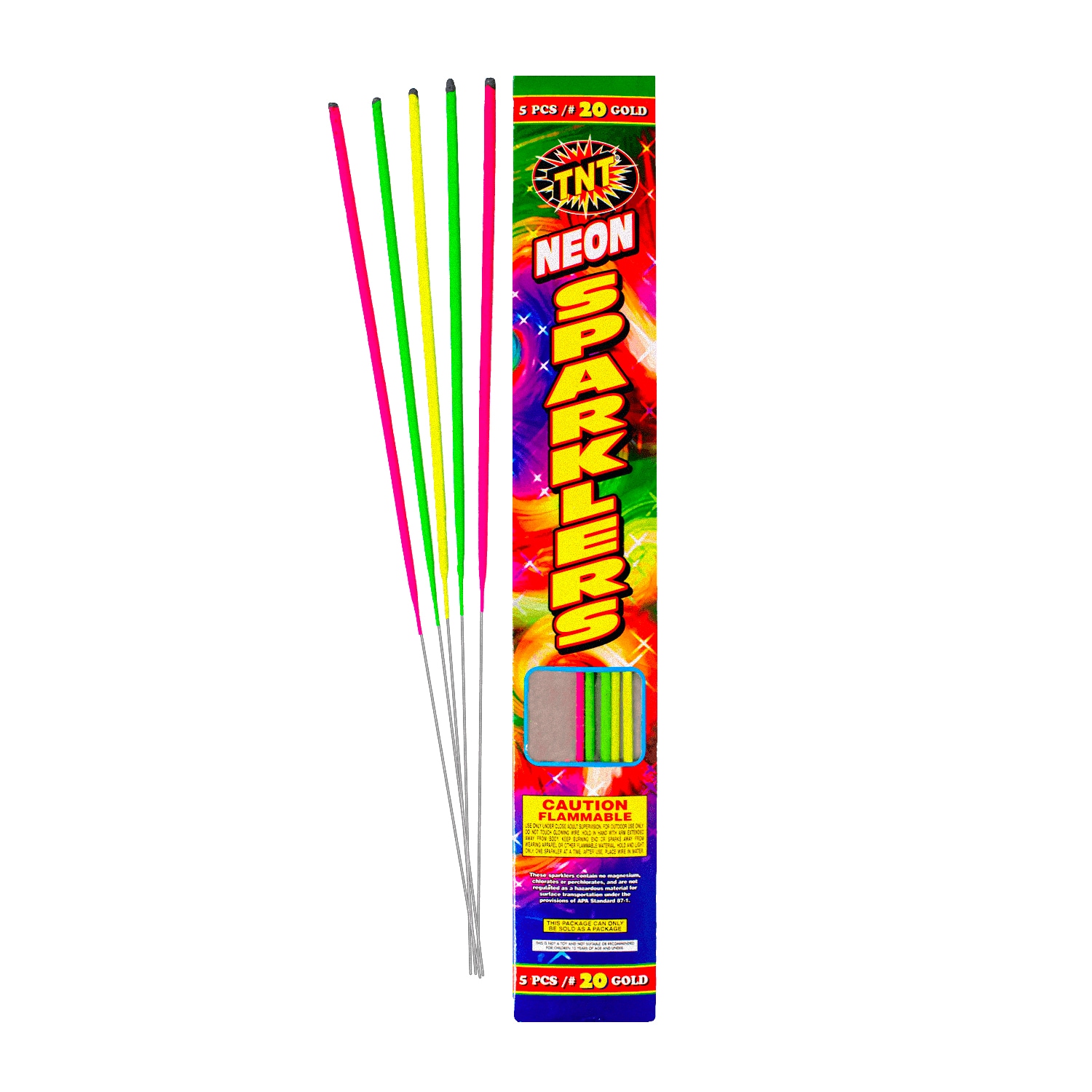 Neon Sparklers Bubbas Fireworks neon-sparklers-bubbas-fireworks